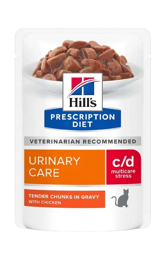 Hill's Prescription Diet c/d Multicare Urinary Care для кошек с курицей