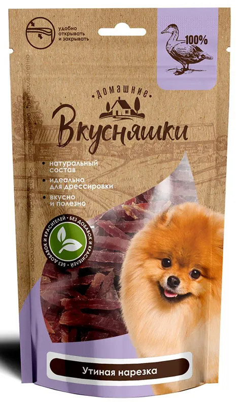 Домашние вкусняшки Лакомство Утиная нарезка