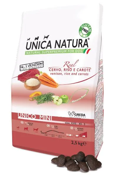 Unica Natura Unico Mini (Оленина, рис, морковь)