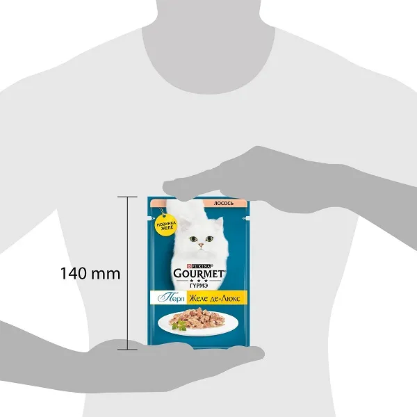 Консервы Gourmet Перл Желе-Де-Люкс с лососем в желе