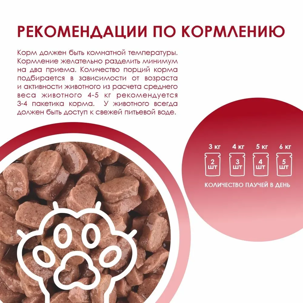 Kissa Пауч для кошек (Говядина в соусе)