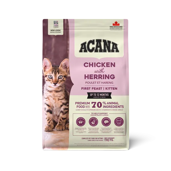 ACANA FIRST FEAST Kitten (Курица, рыба)