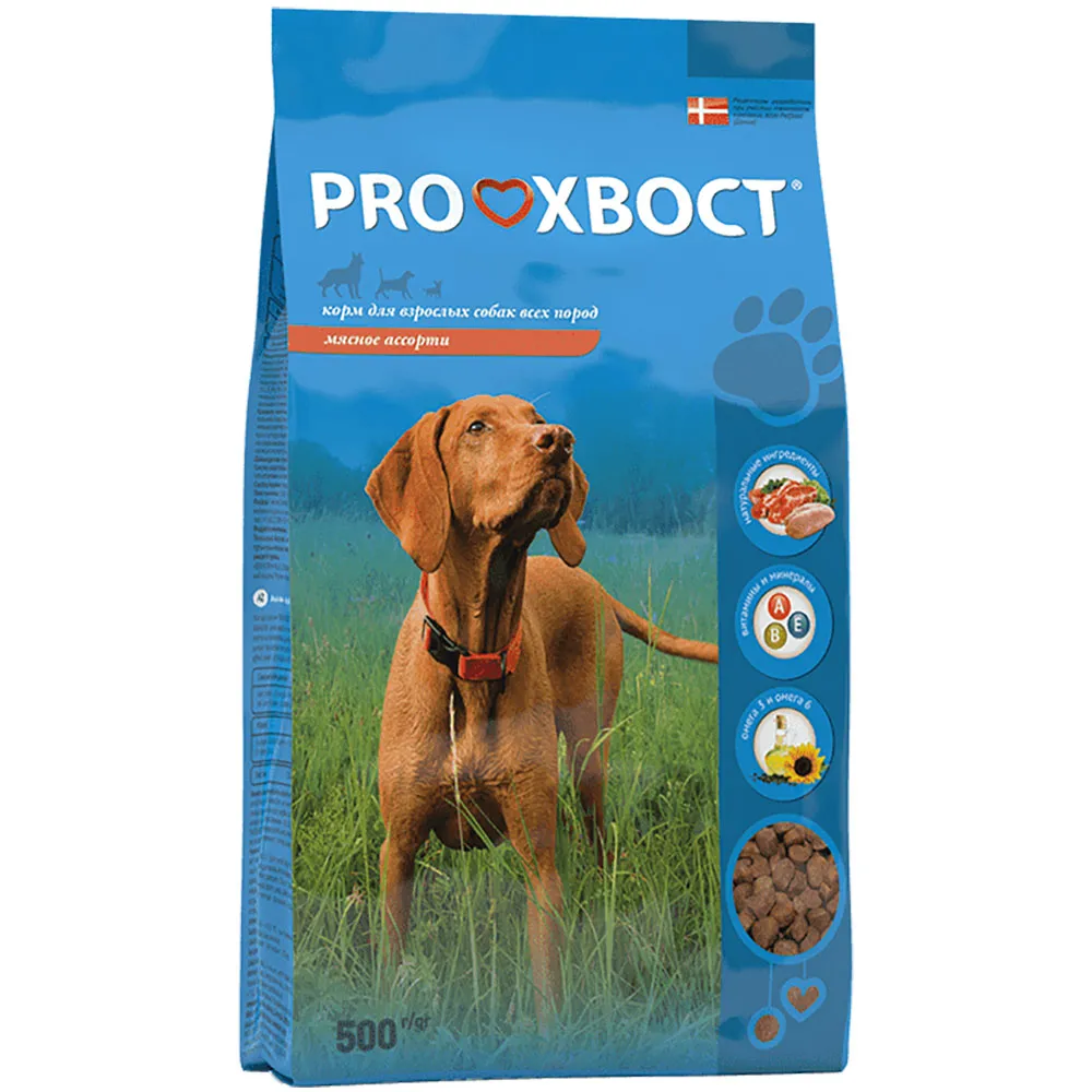 Proхвост для собак (Мясное ассорти)