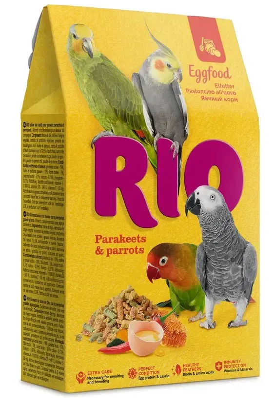 RIO Яичный корм для средних и крупных попугаев