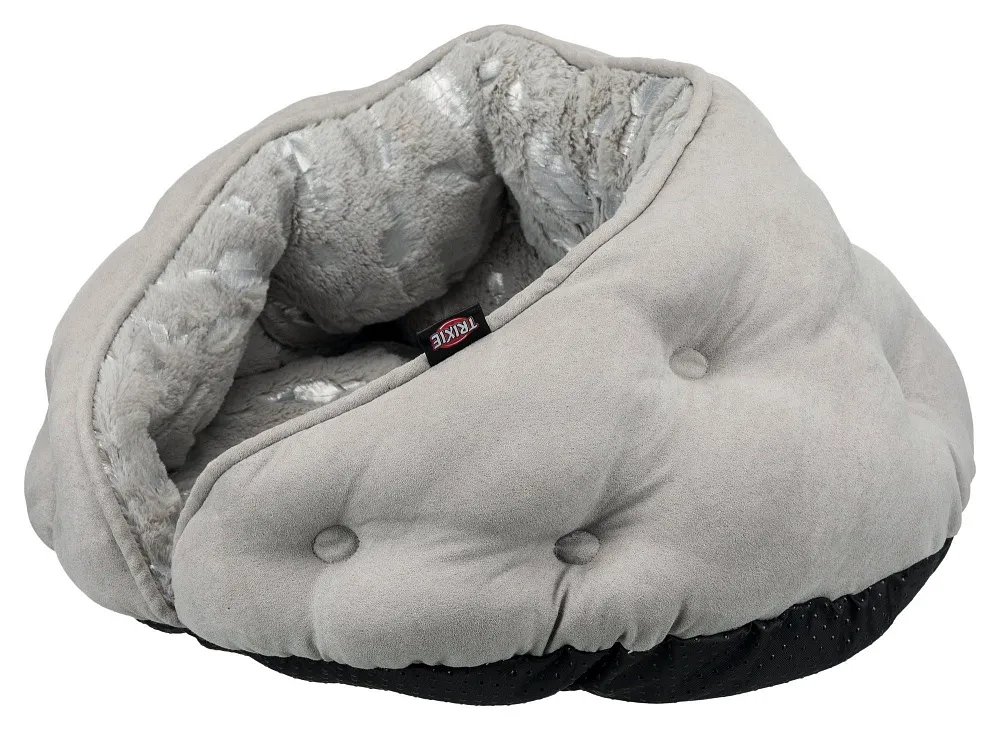 Trixie Лежак-пещера Feather, серый/серебристый