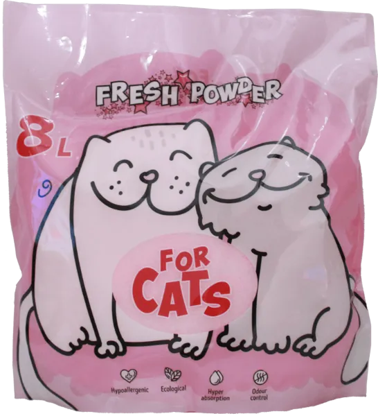 FOR CATS Наполнитель силикагелевый Fresh Powder (звездная пыль)