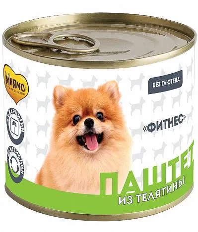 Мнямс консервы для собак Паштет из телятины "Фитнес"