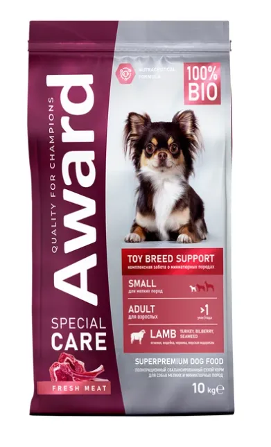 Award Special Care Adult Toy Breed Support (Ягненок)