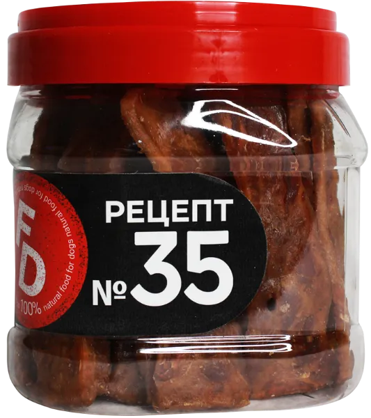 For Dogs Рецепт №35 - Вяленое филе кролика, 500 г