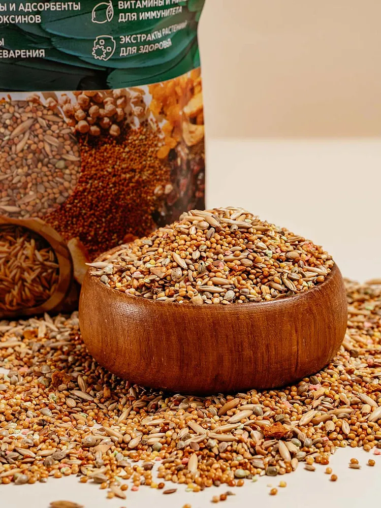 MIKIMEALS Корм для волнистых попугаев