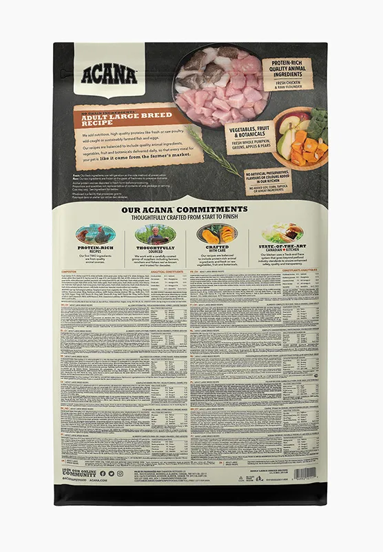 Корм ACANA ADULT LARGE BREED (для собак)