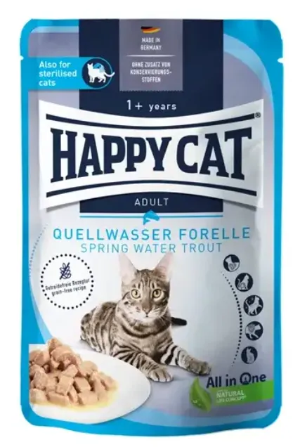 Happy Cat Culinary Кусочки в соусе (Форель)