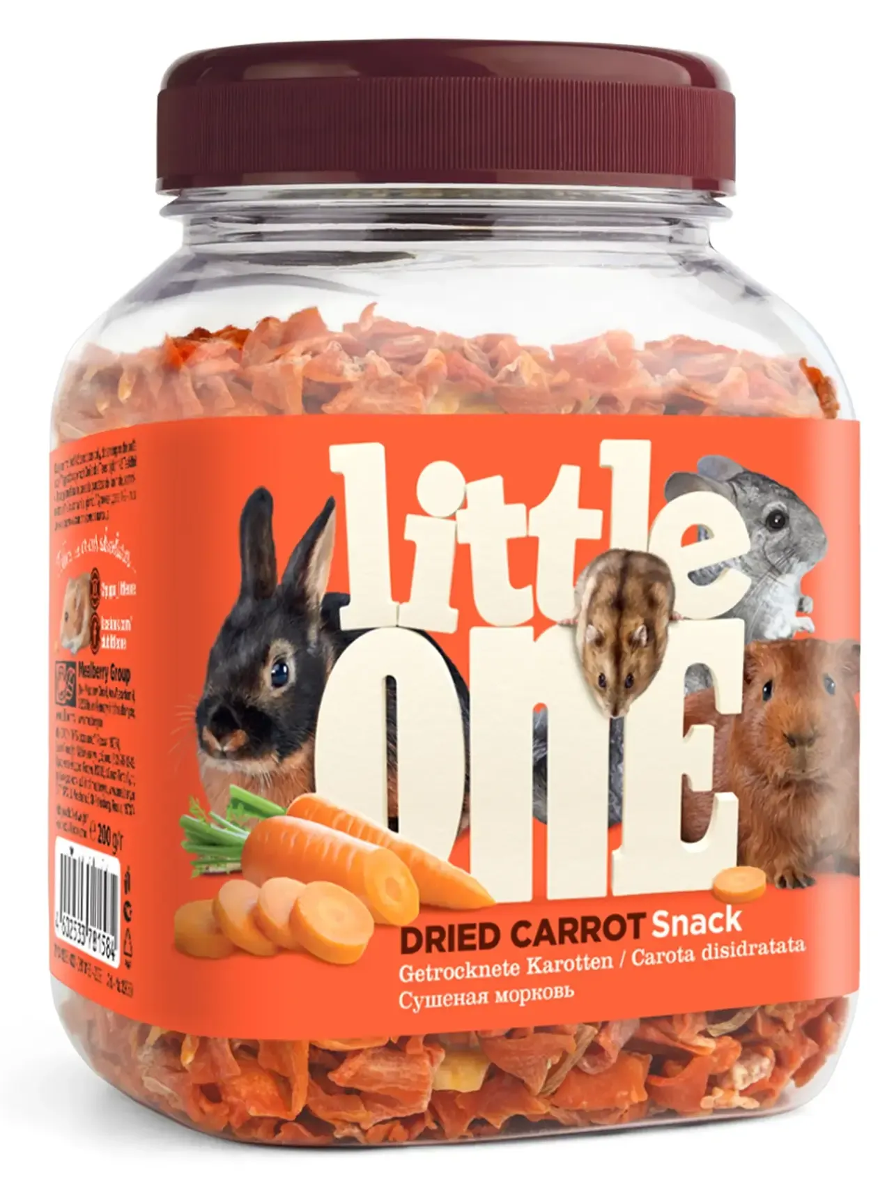 Little One Лакомство "Сушеная морковь" 200 гр.