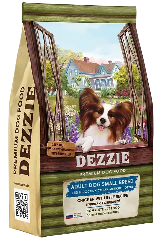 Dezzie Adult Small Breed (Курица, говядина)