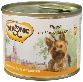Мнямс консервы для собак Рагу по-Ланкаширски (куриное филе с травами) 200 г