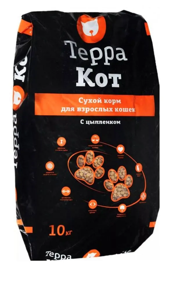 Терра Кот для взрослых кошек (Цыпленок)