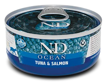 Консервы Farmina N&D Ocean Cat (Тунец, лосось)
