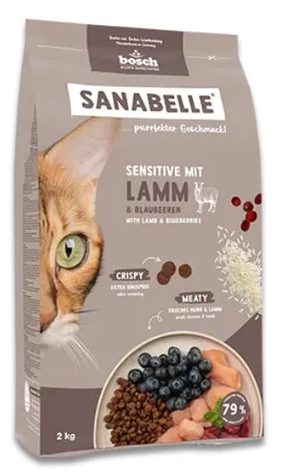 Корм Bosch Sanabelle Sensitive with Lamb (Ягненок) для кошек