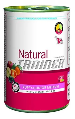 Trainer Natural Puppy & Junior Medium (Курица)