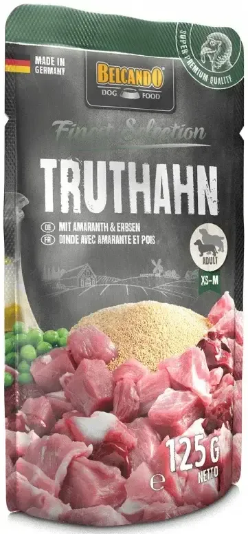 Belcando Паучи (Индейка с амарантом и горохом)