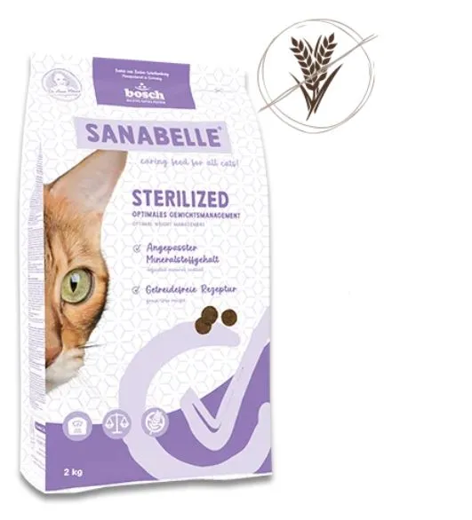 Корм Bosch Sanabelle Sterilized для кошек