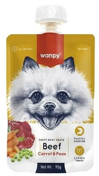 Wanpy Dog Мясное пюре из говядины