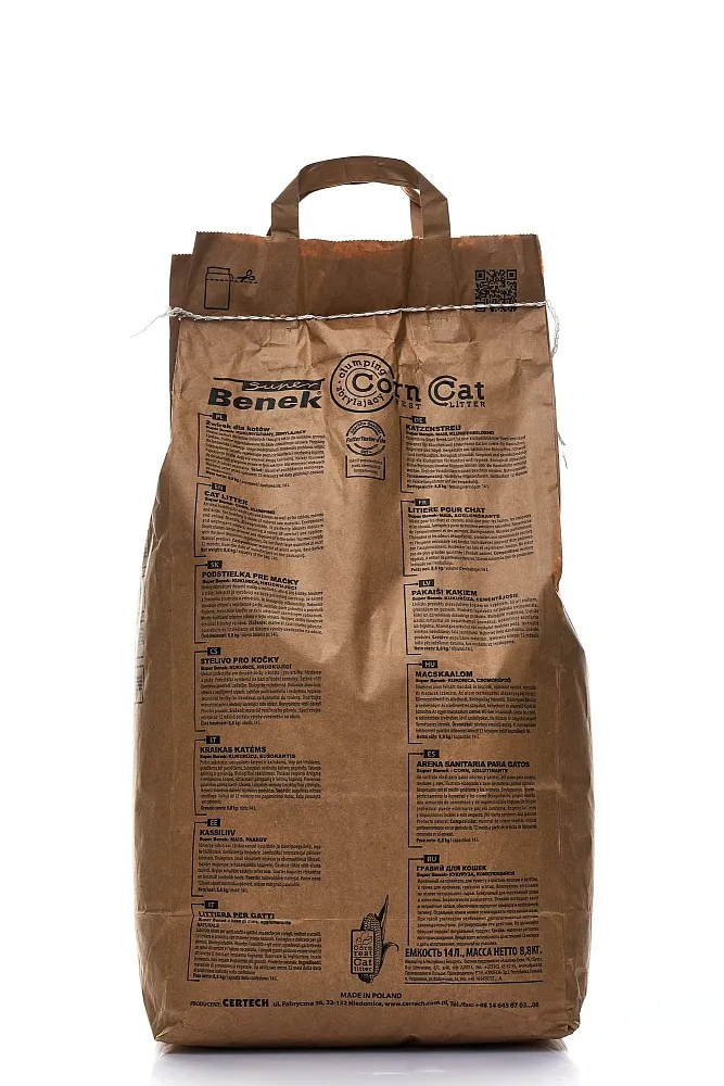 Super Benek Corn Cat кукурузный (Свежая трава)