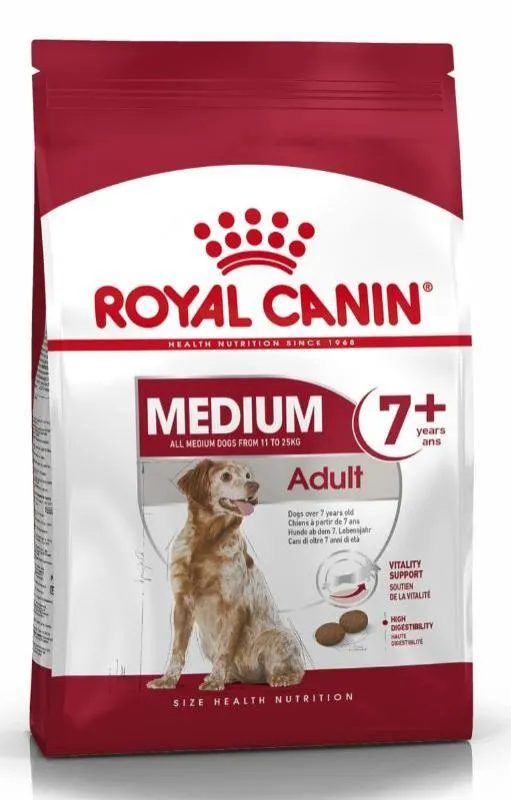 Royal Canin Medium Adult 7+ 4 кг