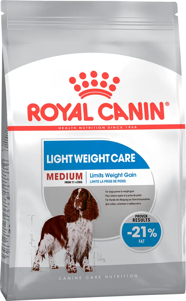 Корм Royal Canin Medium Light Weight Care для собак