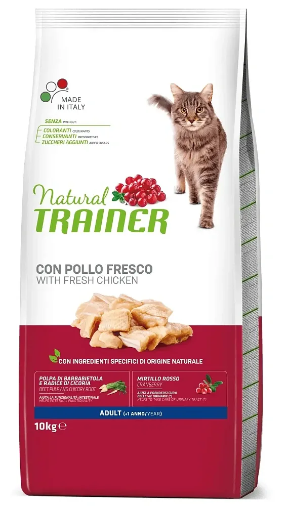 Корм Trainer Natural Adult (Свежая курица) для кошек