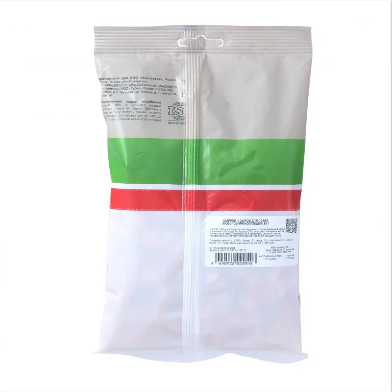 ТИТБИТ Шарики с сыром для собак (Новогодняя коллекция)