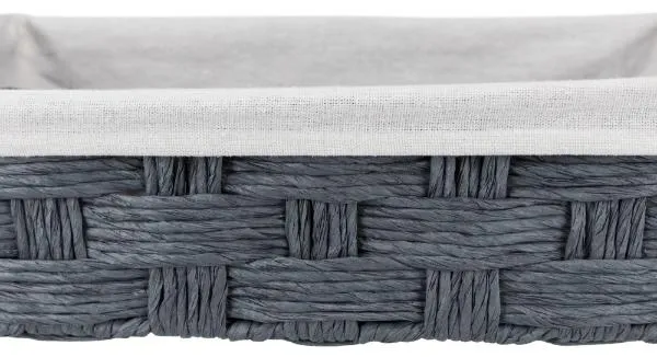 Корзина "Trixie" "Tahira", серая/белая