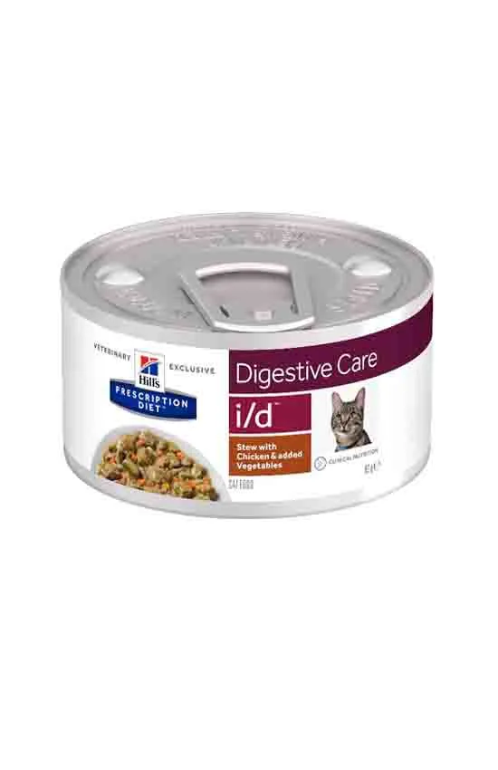 Hill's i/d Рагу с курицей и добавлением овощей для кошек