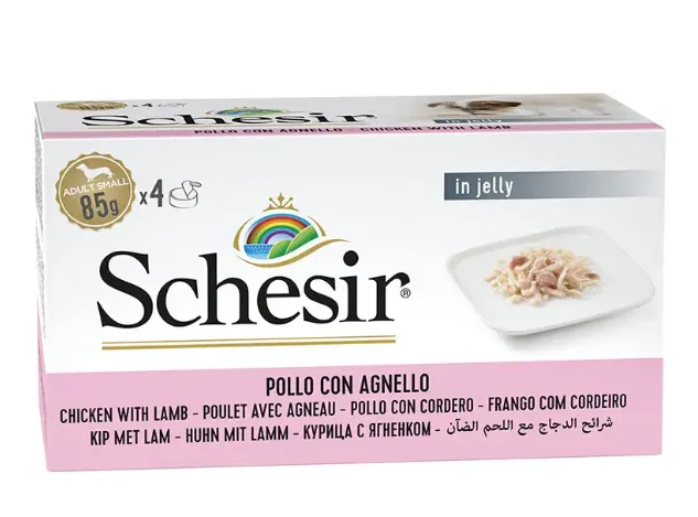 Schesir Dog Chicken Lamb Box (Курица, ягненок)