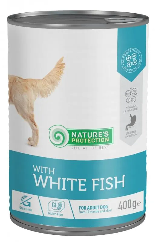 Nature's Protection Adult Sensitive (Белая рыба)