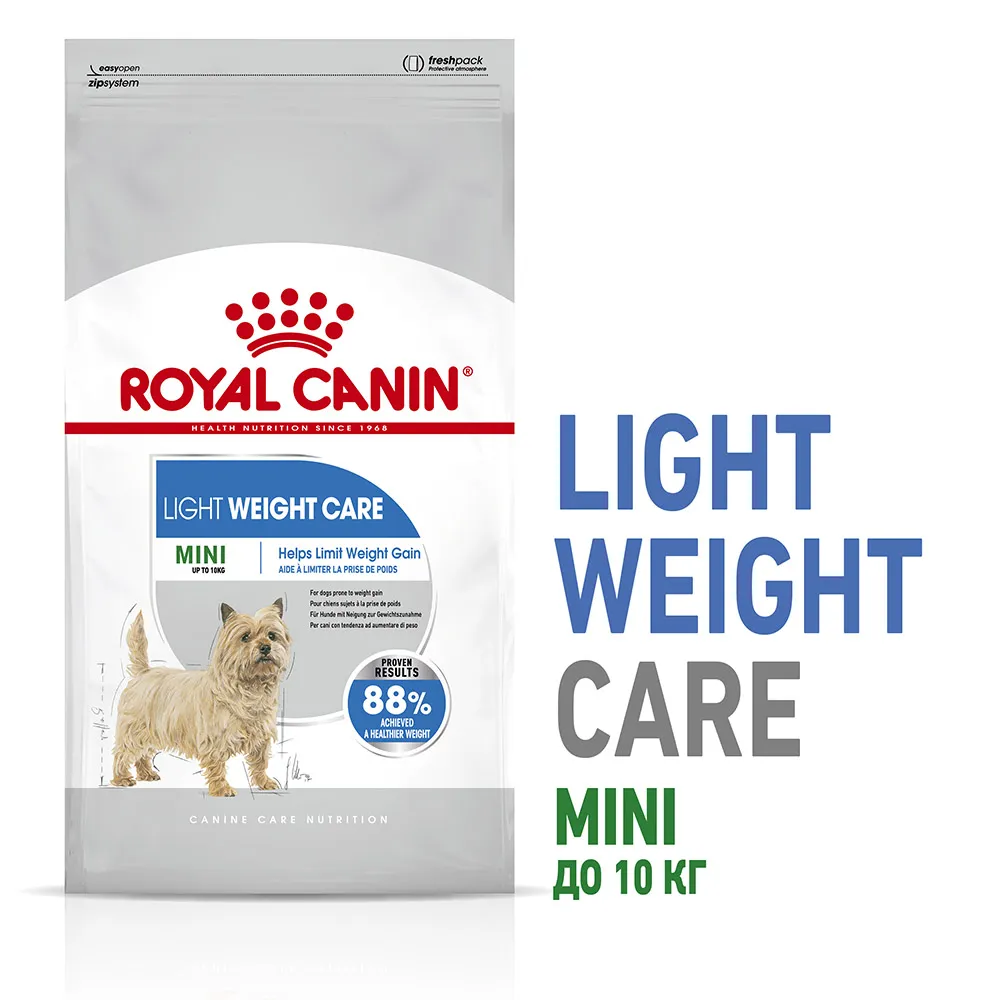 Корм Royal Canin Mini Light Weight Care для собак