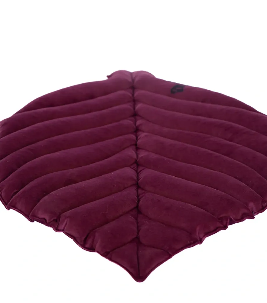 Mr.Kranch Лежанка Листочек, баклажановая