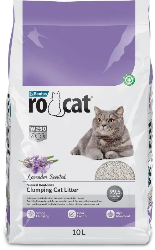 RO-CAT Наполнитель бентонитовый Lavander RO-CAT Наполнитель бентонитовый Lavander