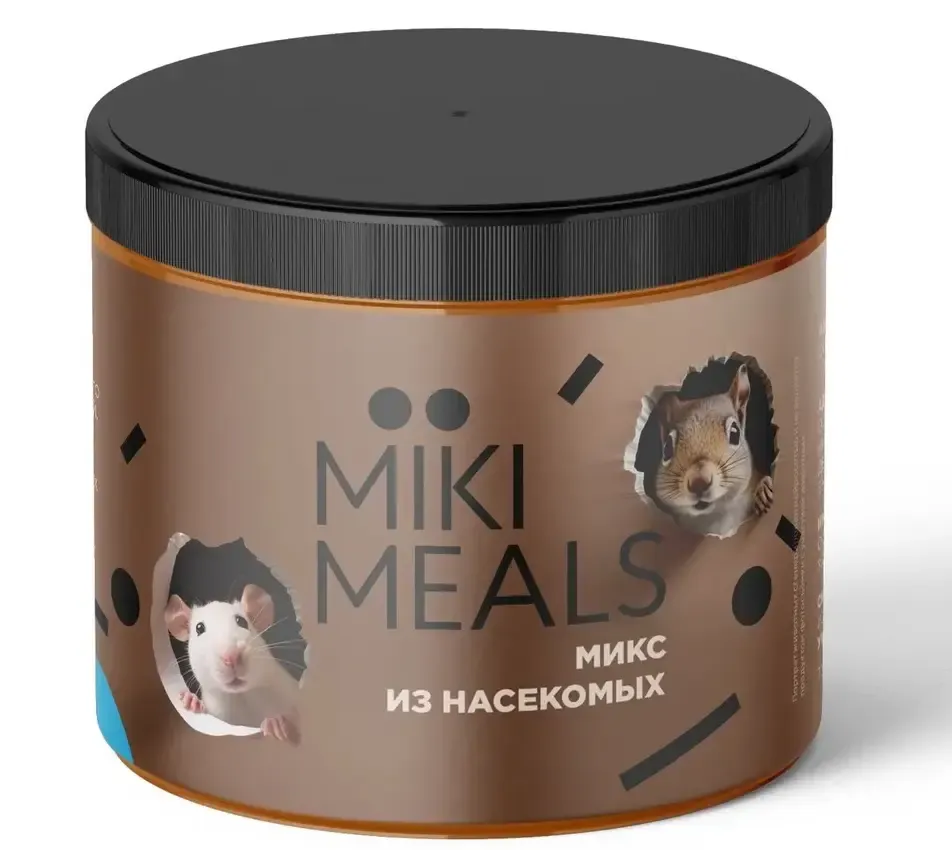 MIKIMEALS Лакомство Смесь насекомых