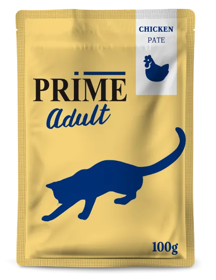 Prime Adult Пауч (Паштет из курицы) для кошек