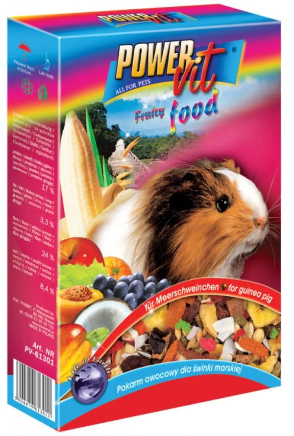Power Vit Корм фруктовый для морской свинки