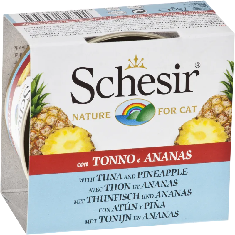 Schesir Tuna Pineapple (Тунец, ананас) 75 г