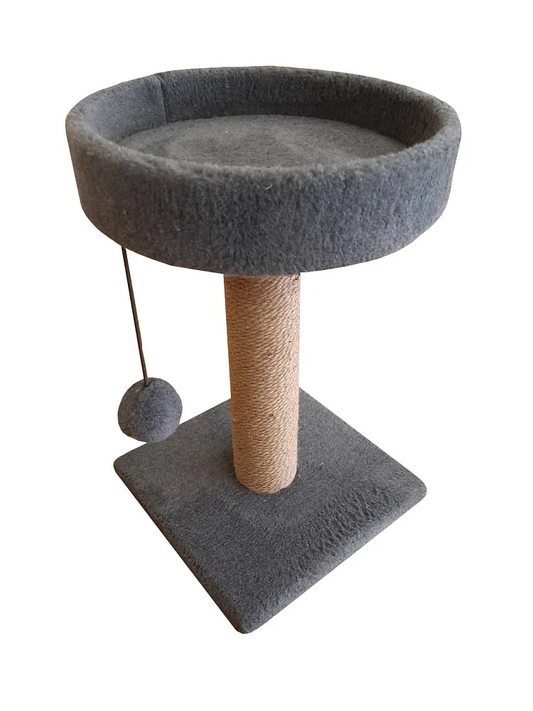 Cat House Когтеточка-лежанка круглая, 55 см, джут