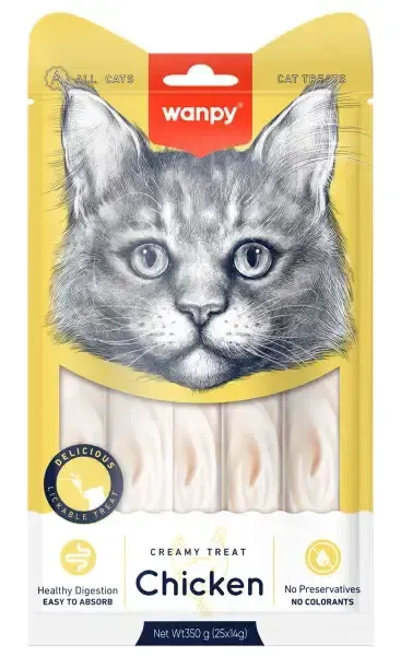 Wanpy Cat Нежное пюре из курицы