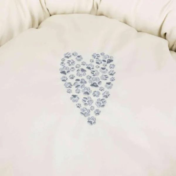 Лежак "Trixie" "Pets Home", серый/кремовый