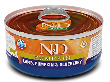 Консервы Farmina N&D Pumpkin Cat (Ягненок, тыква, черника), 70 г