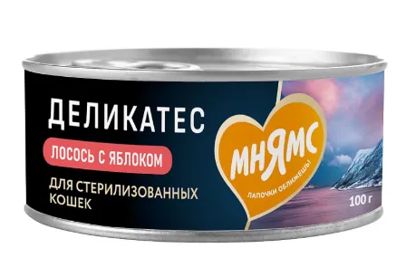 Мнямс Delicatesse Паштет по-норвежски для стерилизованных кошек