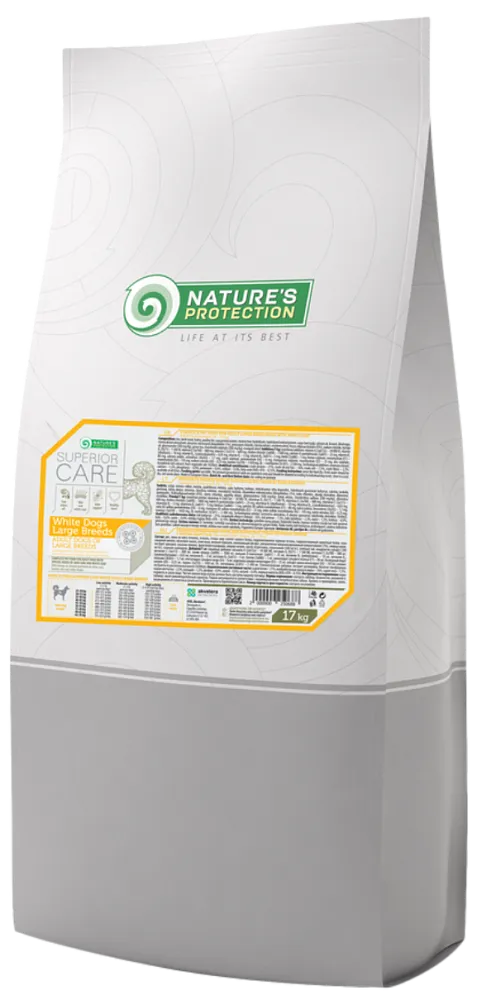 Nature's Protection SC White Dogs Adult Large Breeds