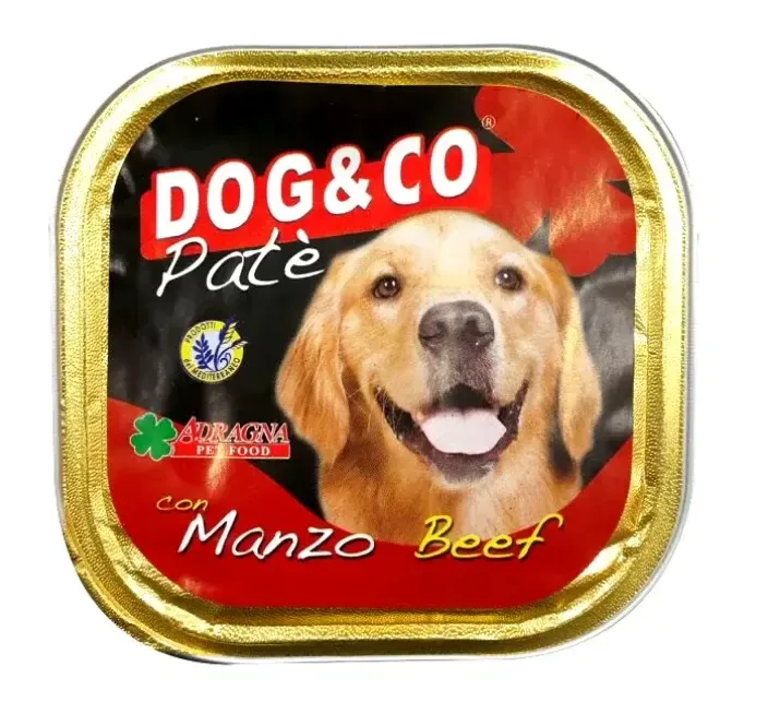 Adragna Dog&Co Паштет из говядины