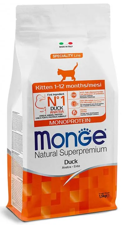 Monge Kitten Monoprotein (Утка)
